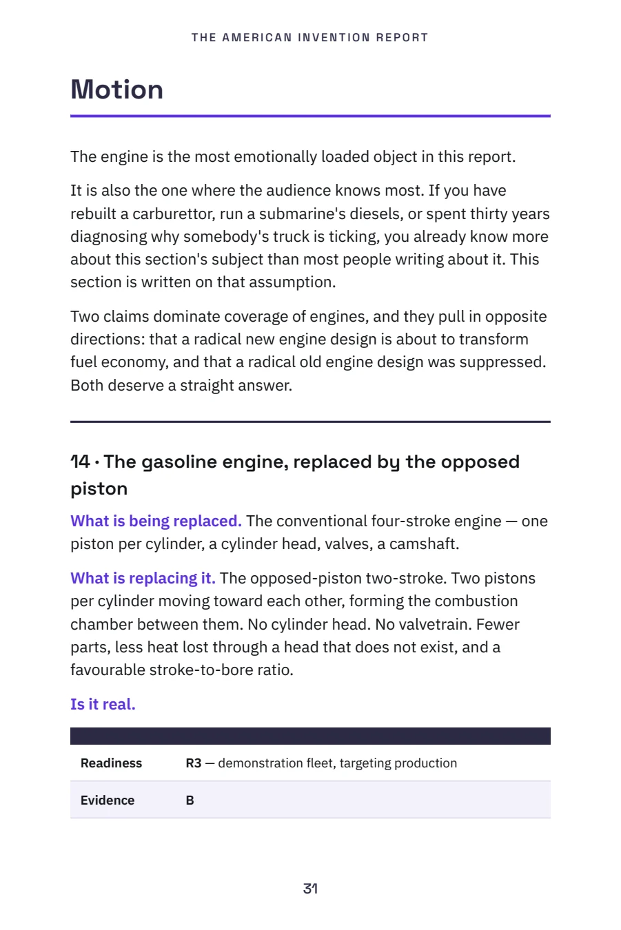 Page from the Materials section